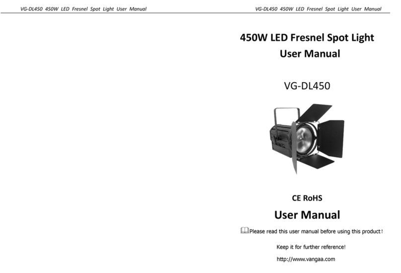 VanGaa VG-DL450 user manual VanGaa VG-DL450 user manual