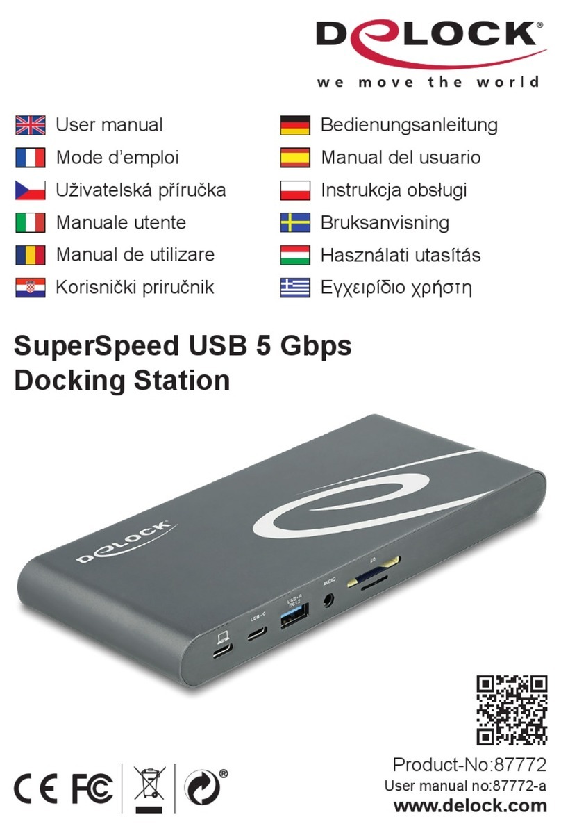 DeLOCK 87772 user manual