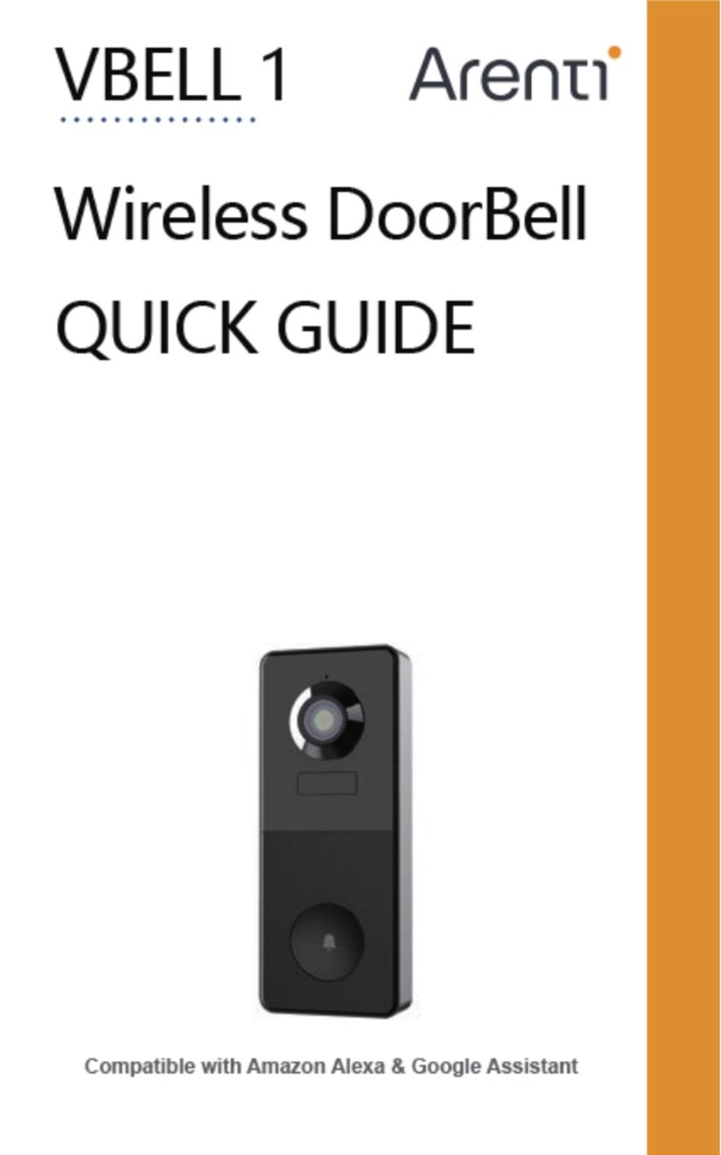 Arenti VBELL 1 quick guide