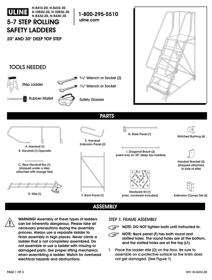 U-Line H-841U-20 manual