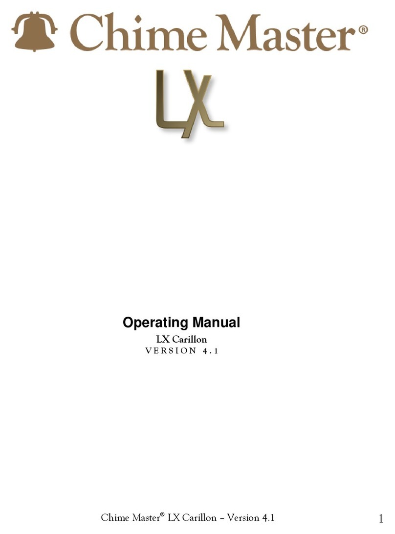 Chime Master LX User manual