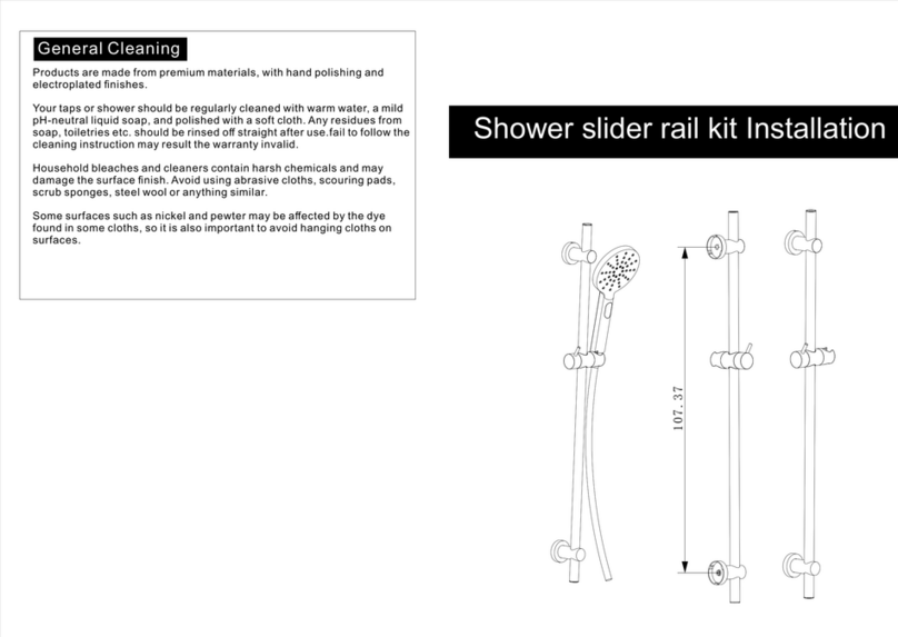 Better Bathrooms Arissa BeBa 26877 user manual