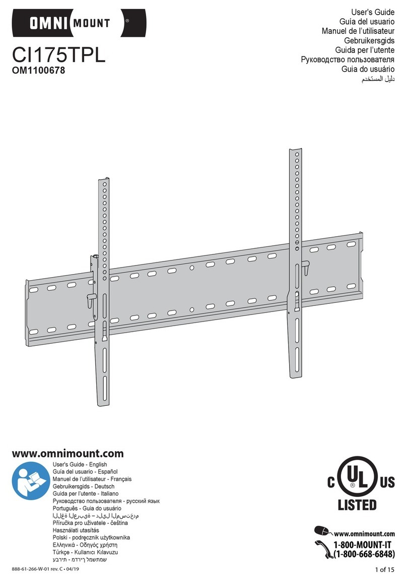 Omnimount CI175TPL User manual