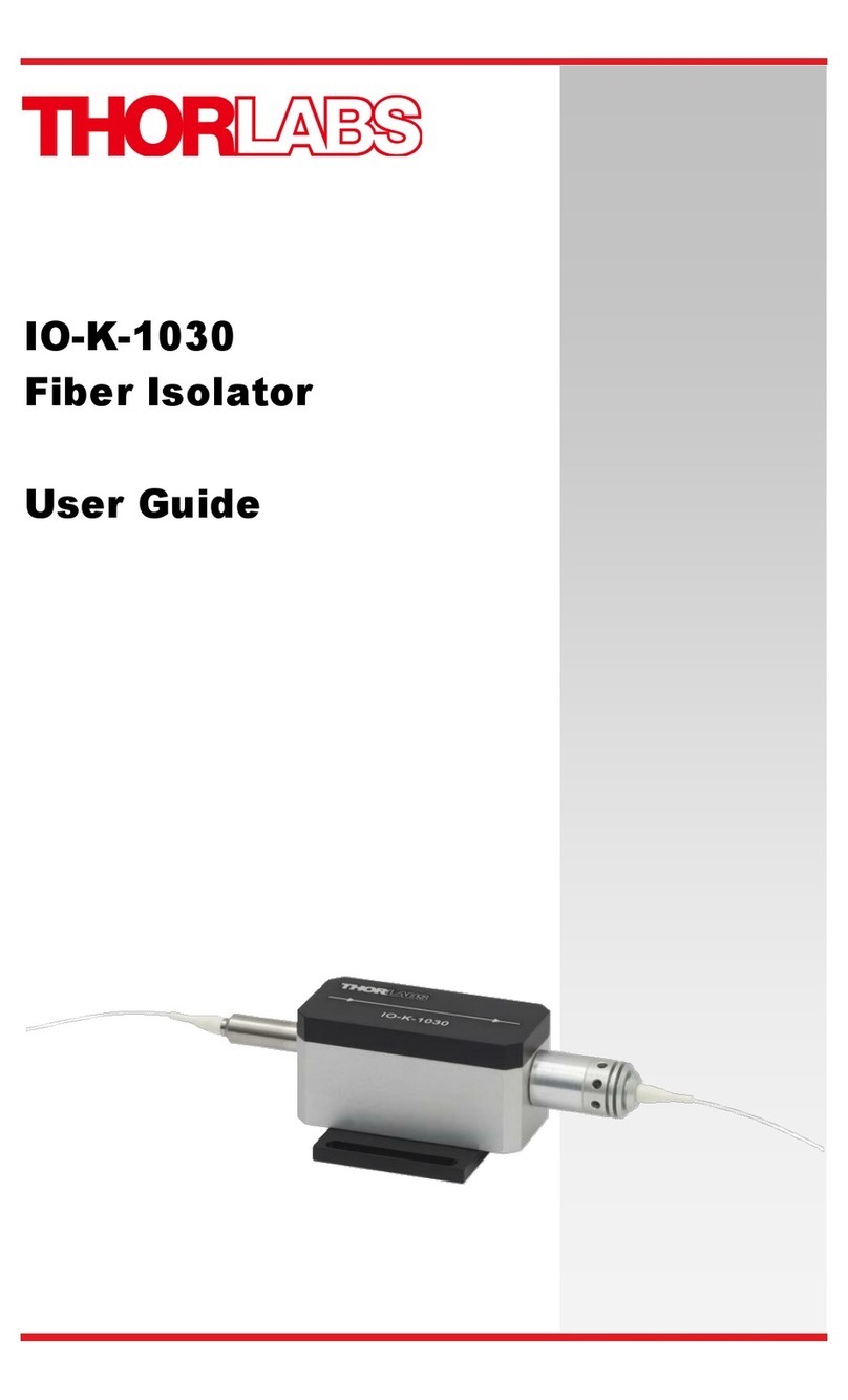 THORLABS IO-K-1030 user guide