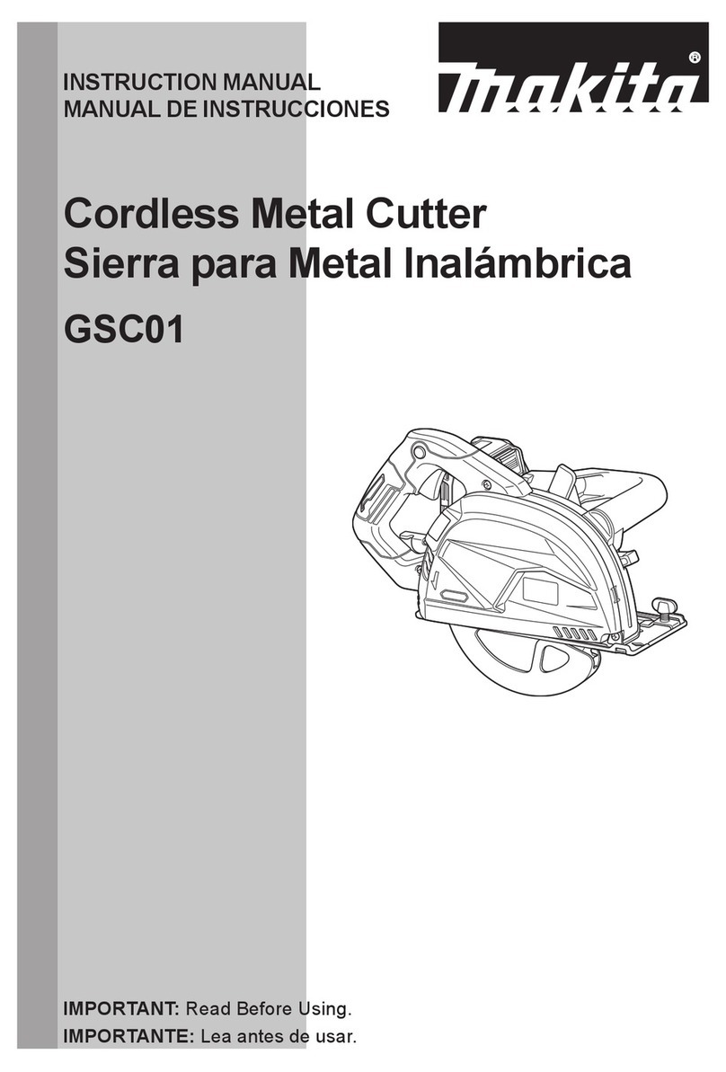 Makita GSC01 instruction manual