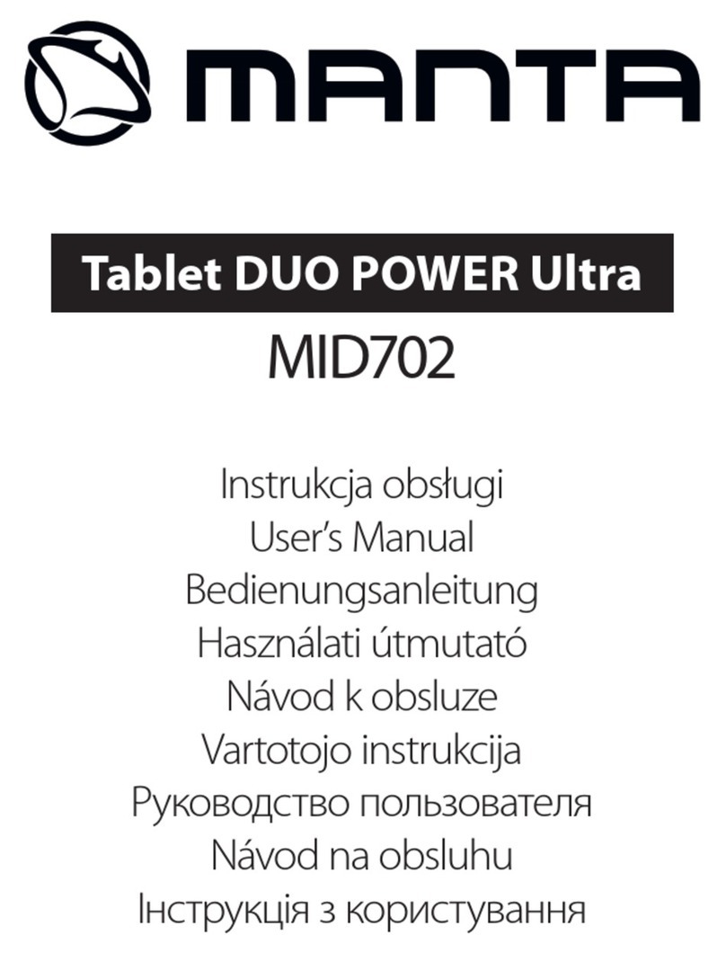 Manta MID702 User manual