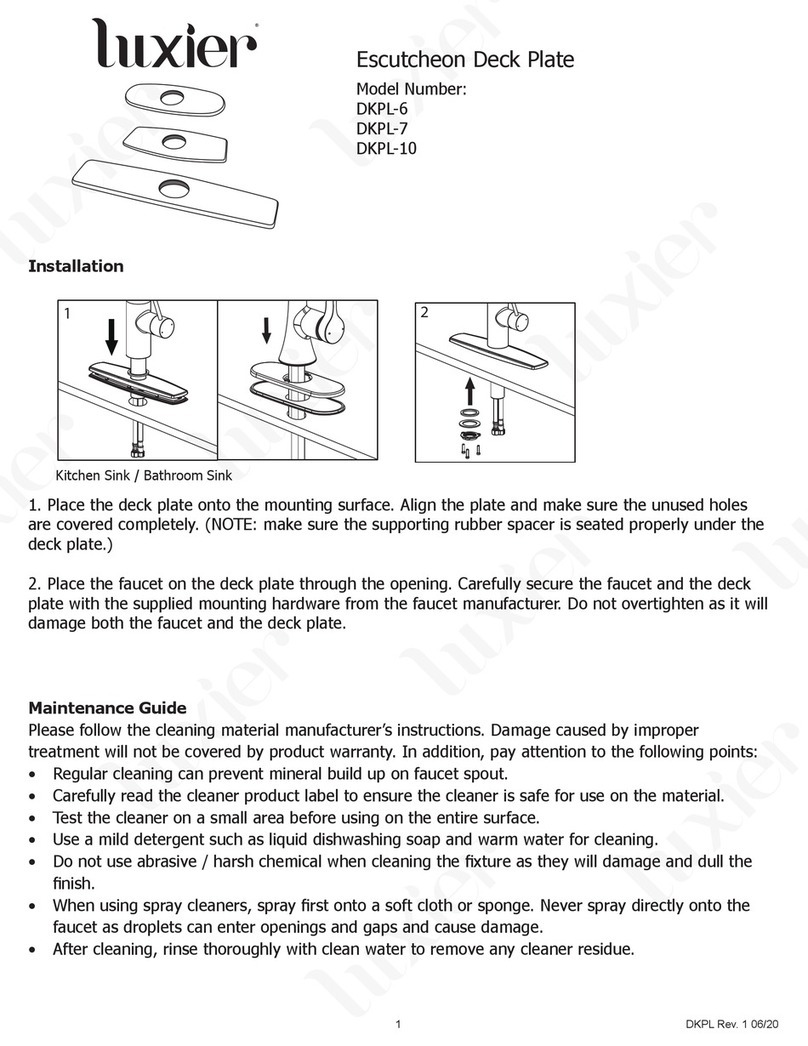 Luxier DKPL-6 User manual