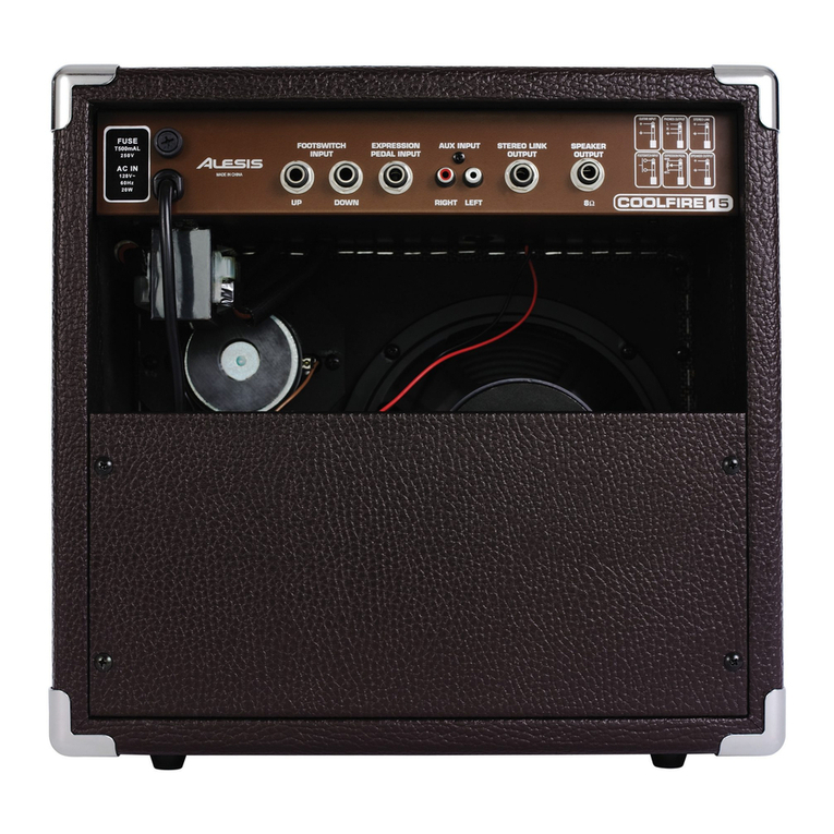 Alesis COOLFIRE 15 User manual