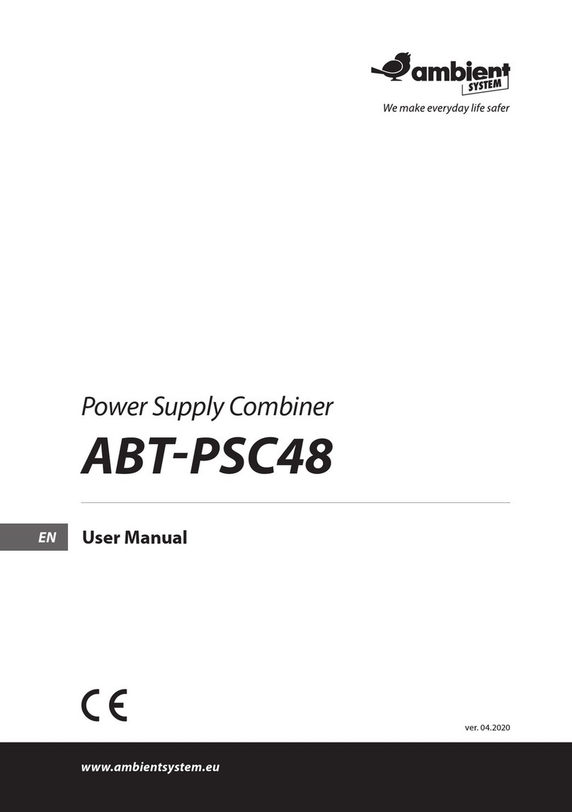 Ambient ABT-PSC48 User manual