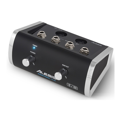 Alesis CONTROL HUB User manual