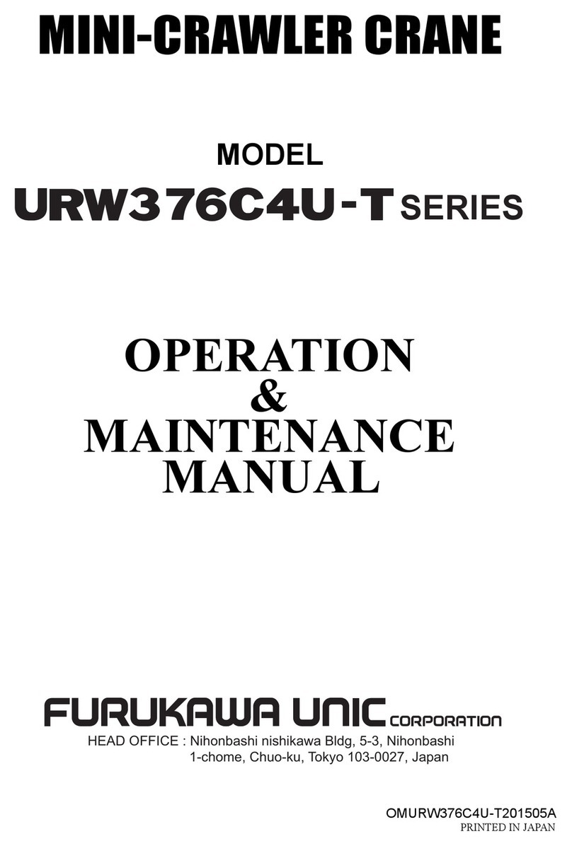 Furukawa Unic URW376C4U -T Series Operation & maintenance manual