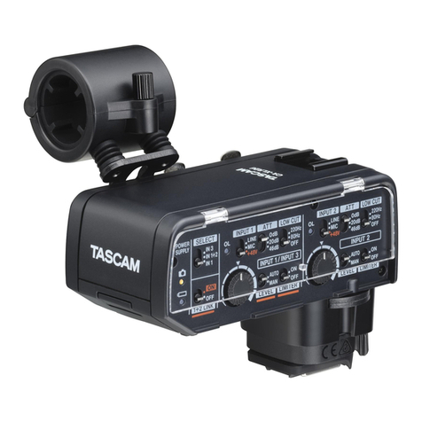 Tascam CA-XLR2d manual