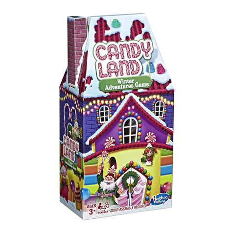 Hasbro Gaming CANDY LAND E5521 quick start guide