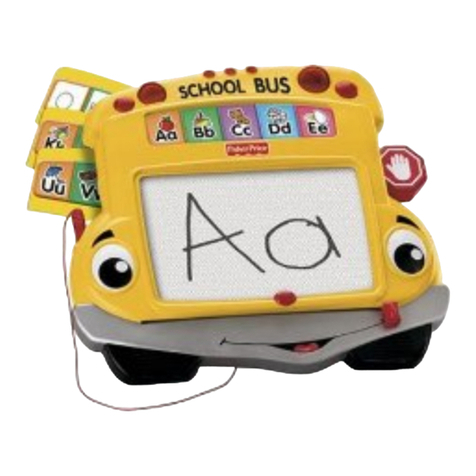 Fisher-Price Alpha Bus Fun2Learn J7935 manual