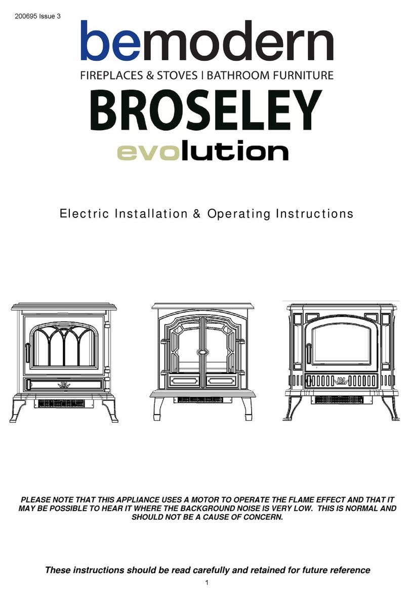 bemodern BROSELEY EVOLUTION Canterbury Remote Manual