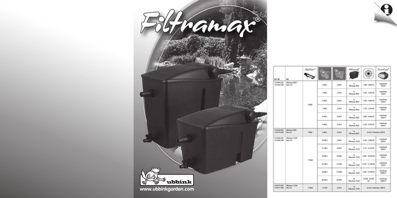 ubbink Filtramax Filtramax 9000 Basic Set manual