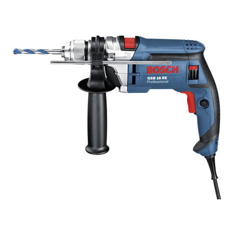 Bosch GSB 16 RE Original instructions