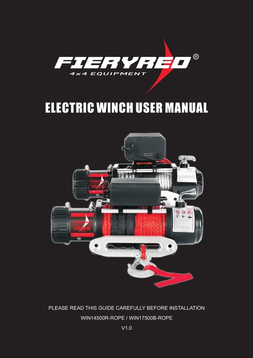 Fieryred WIN14500R-ROPE user manual Fieryred WIN14500R-ROPE user manual