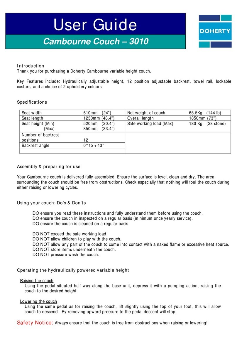 Doherty Cambourne 3010 user guide