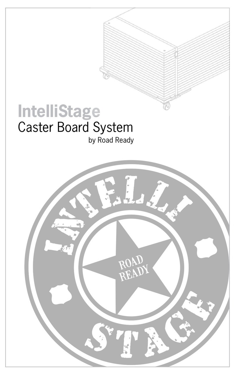 Roadready IntelliStage Caster Board System manual