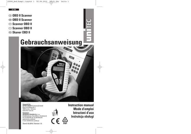 Unitec 20996 instruction manual