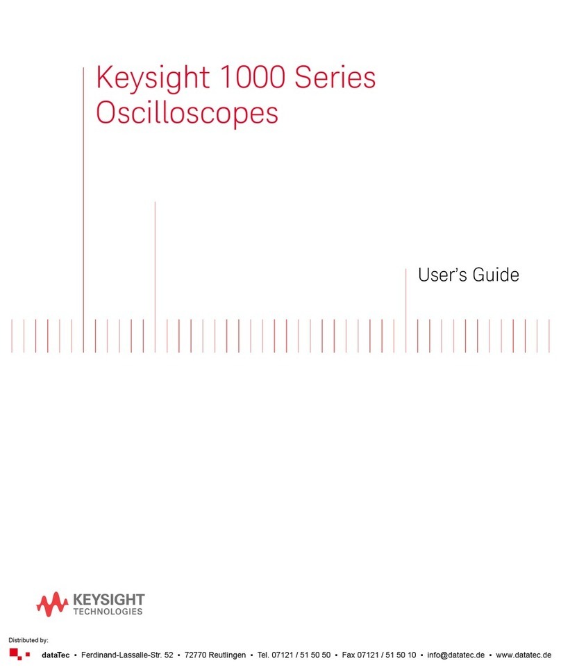 Keysight 1000 Series User manual