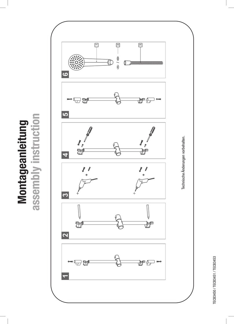 Conmetall Meister TECB3450 Assembly instruction