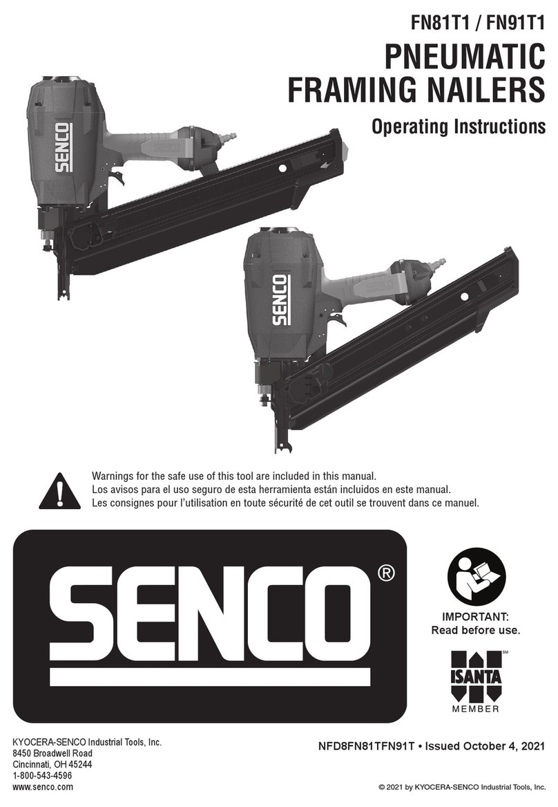 Senco FN81T1 User manual Senco FN81T1 User manual