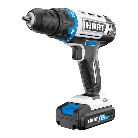 HART HPDD50 Operator's manual
