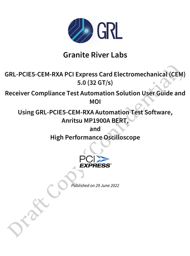 PCI GRL-PCIE5-CEM-RXA manual