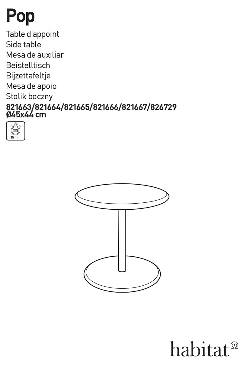 Habitat Pop 821663 User manual