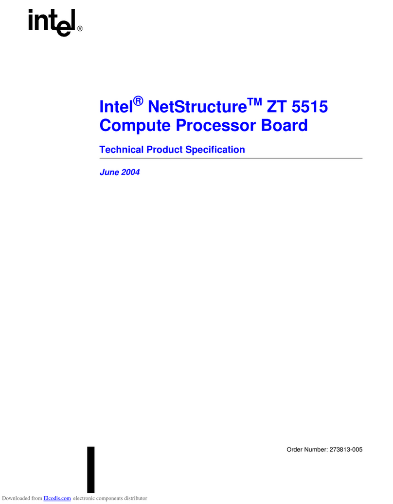Intel NetStructure ZT 5515 Owner's manual