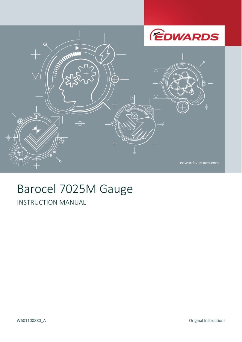 Edwards Barocel 7025M instruction manual