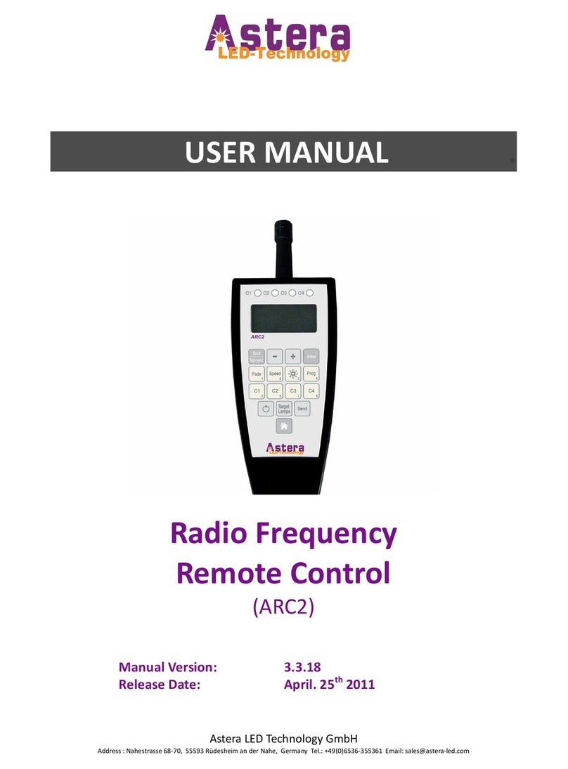 Astera ARC2 user manual