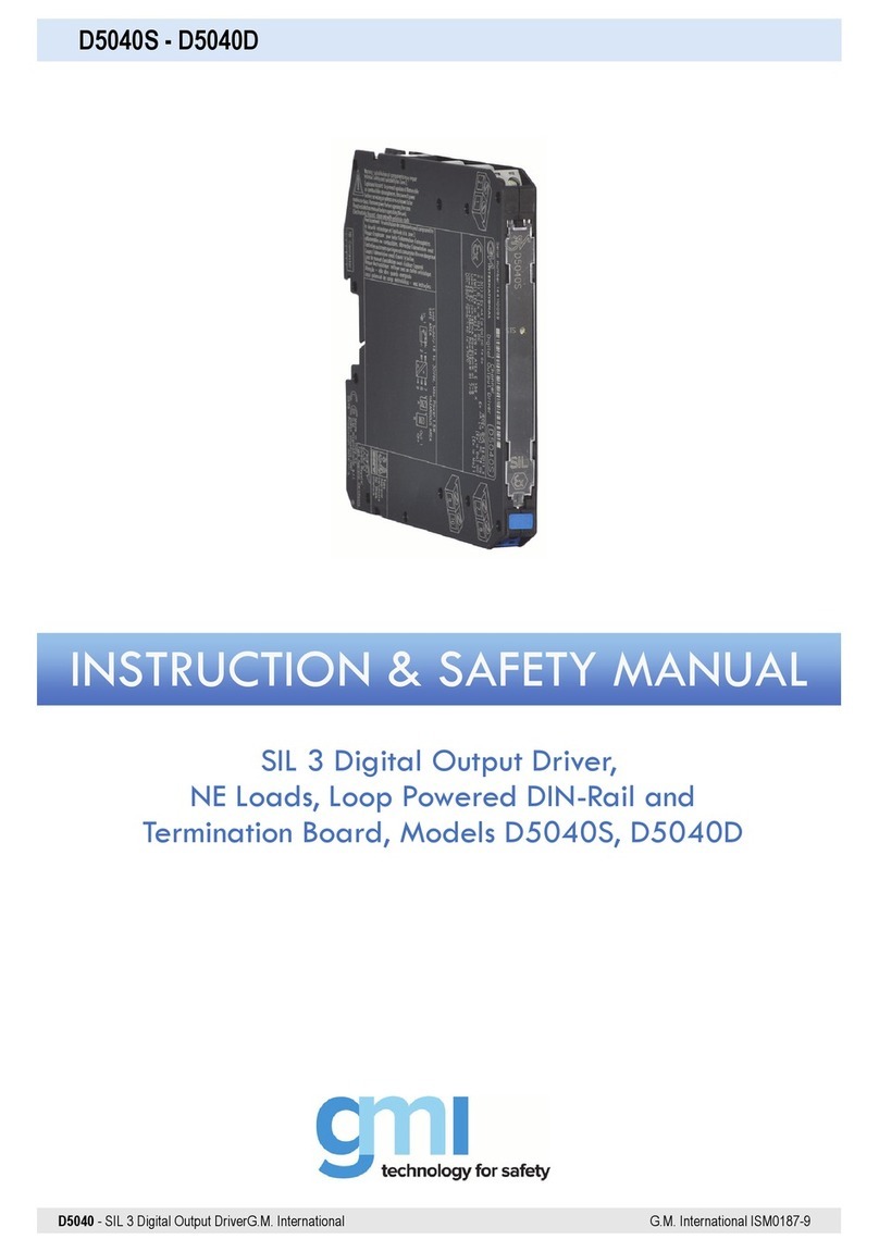 GMI D5040S Instruction & safety manual GMI D5040S Instruction & safety manual