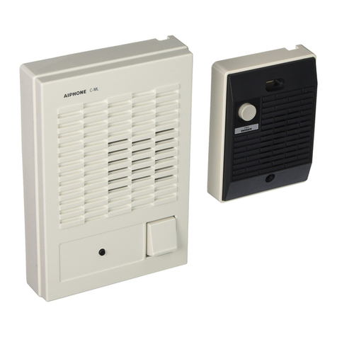 Aiphone CHIME-COM C-123L/A manual