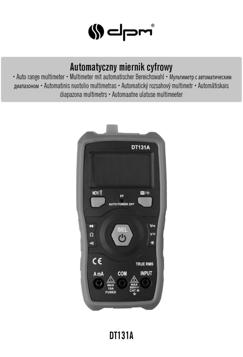 DPM DT131A manual