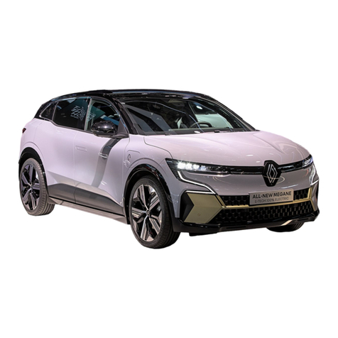 Renault MEGANE E-TECH 100% ELECTRIC 2022 User manual