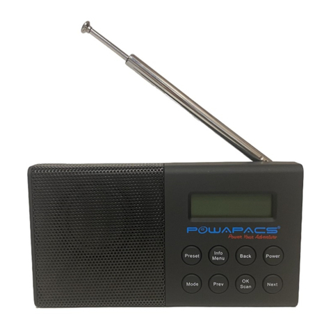 Powapacs DAB-PC1 manual