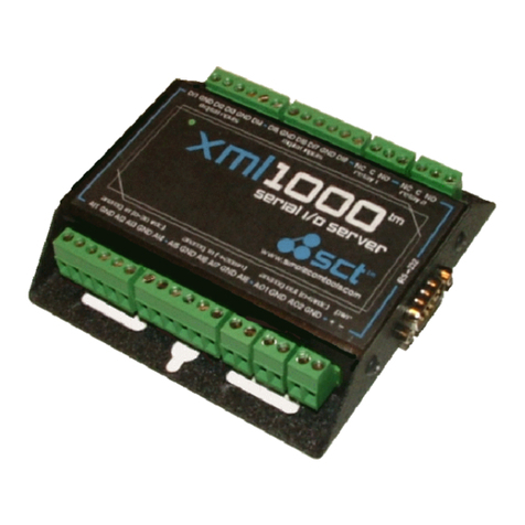 SCT xml1000 user manual