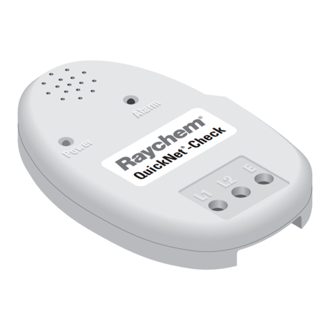 Raychem QuickNet-Check installation instructions