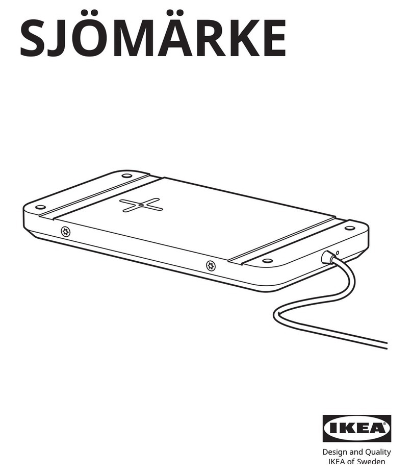 IKEA SJÖMÄRKE Instructions for use