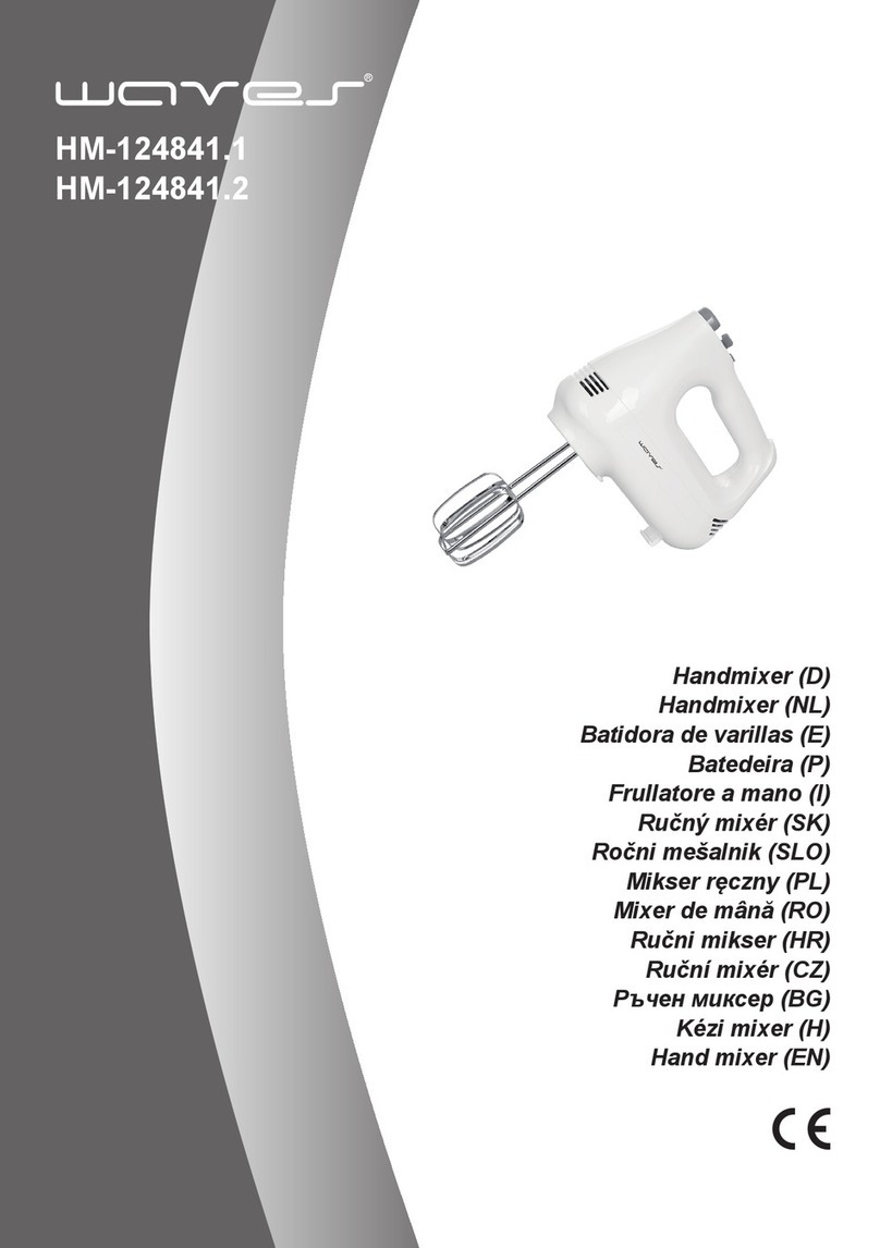 Waver HM-124841.1 instruction manual