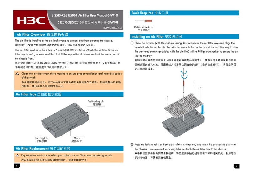 H3C S12510-X user manual
