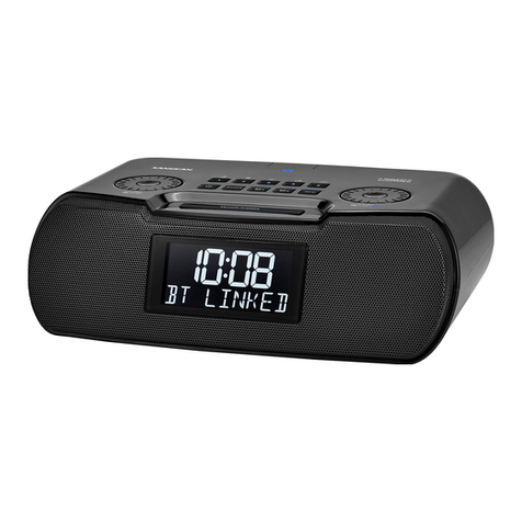 Sangean RCR-30 Operating	 instruction