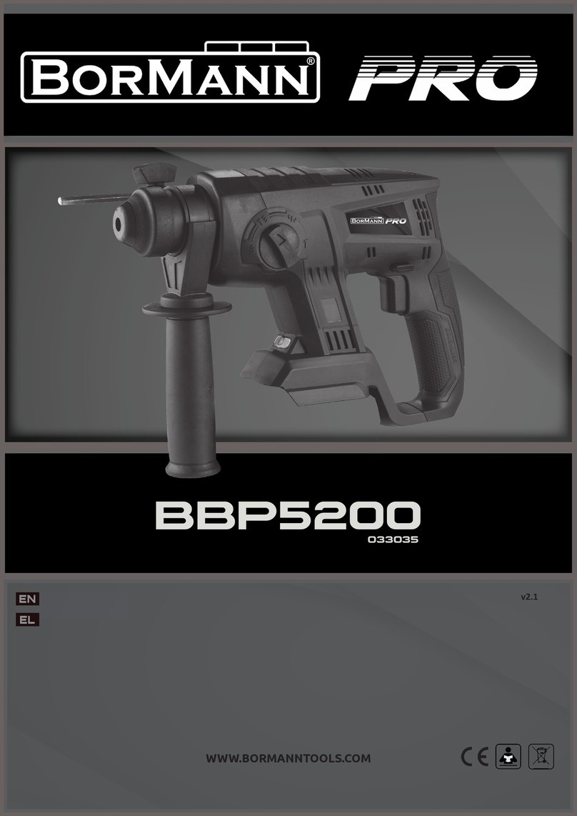 BorMann Pro BBP5200 User manual