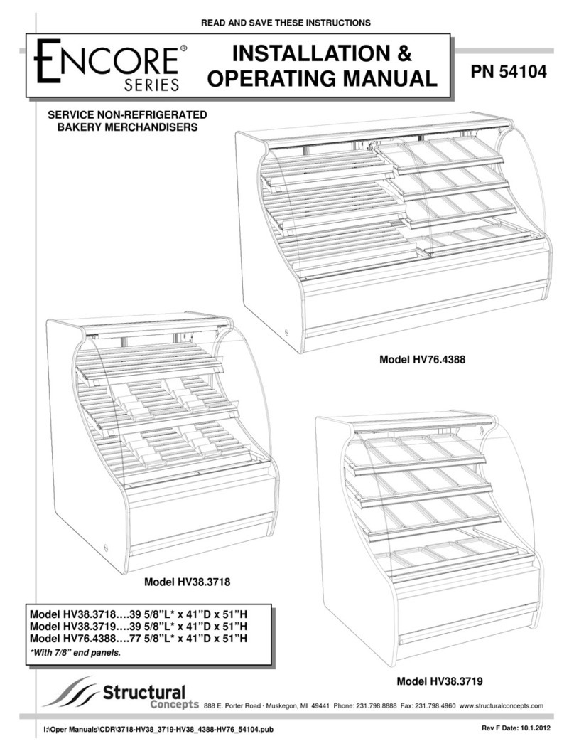 Structural Concepts ENCORE Series Installation instructions