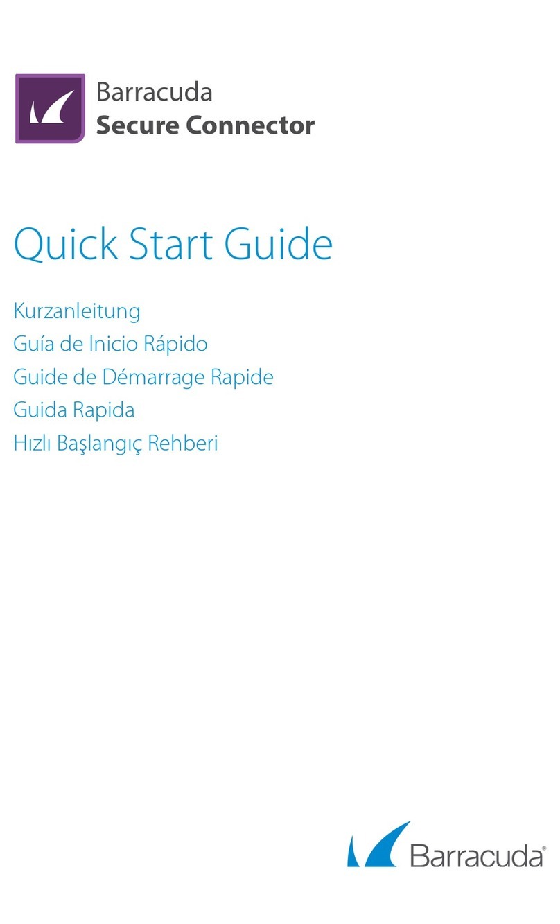 Barracuda Secure Connector User manual
