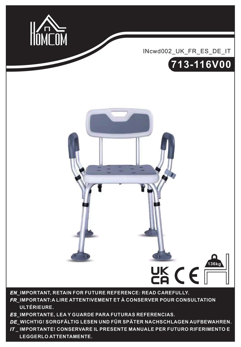 HOMCOM 713-116V00 User manual HOMCOM 713-116V00 User manual