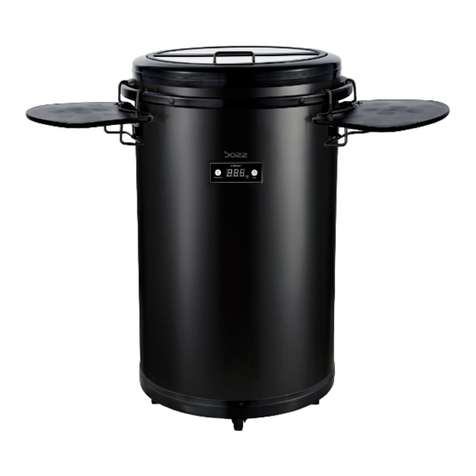 Bozz Party cooler BWC31B-1 manual